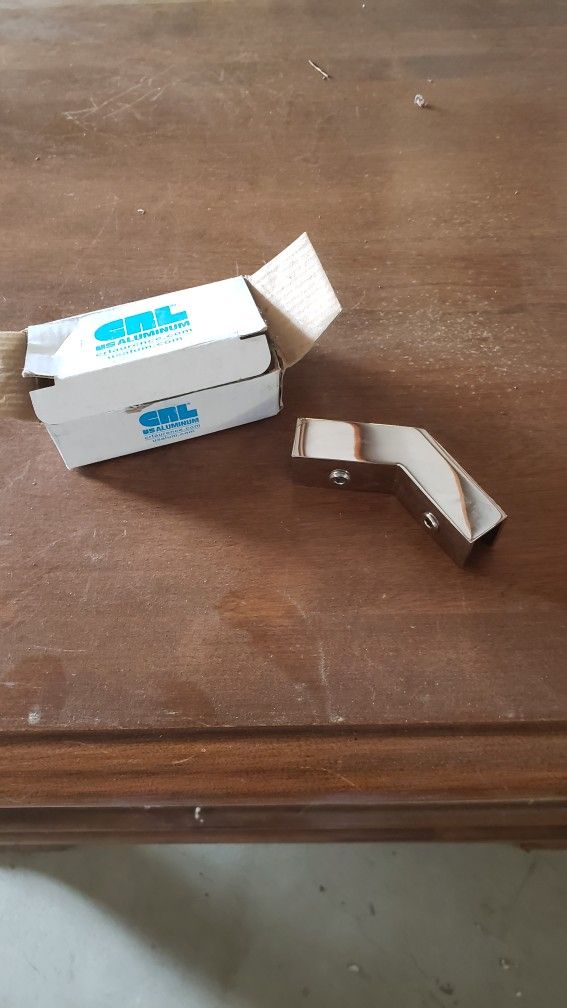 Glass Shower Door Bracket 45 Degrees