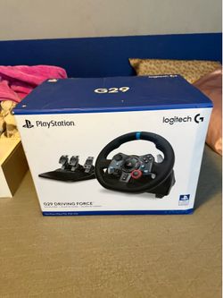 Logitech G29 Driving Force Racing Wheel + Pedals (PS5/PS4/PS3)