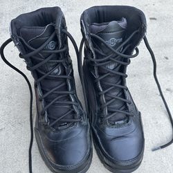 Interceptor Men's Force 8" Steel Toe Tactical Boots 