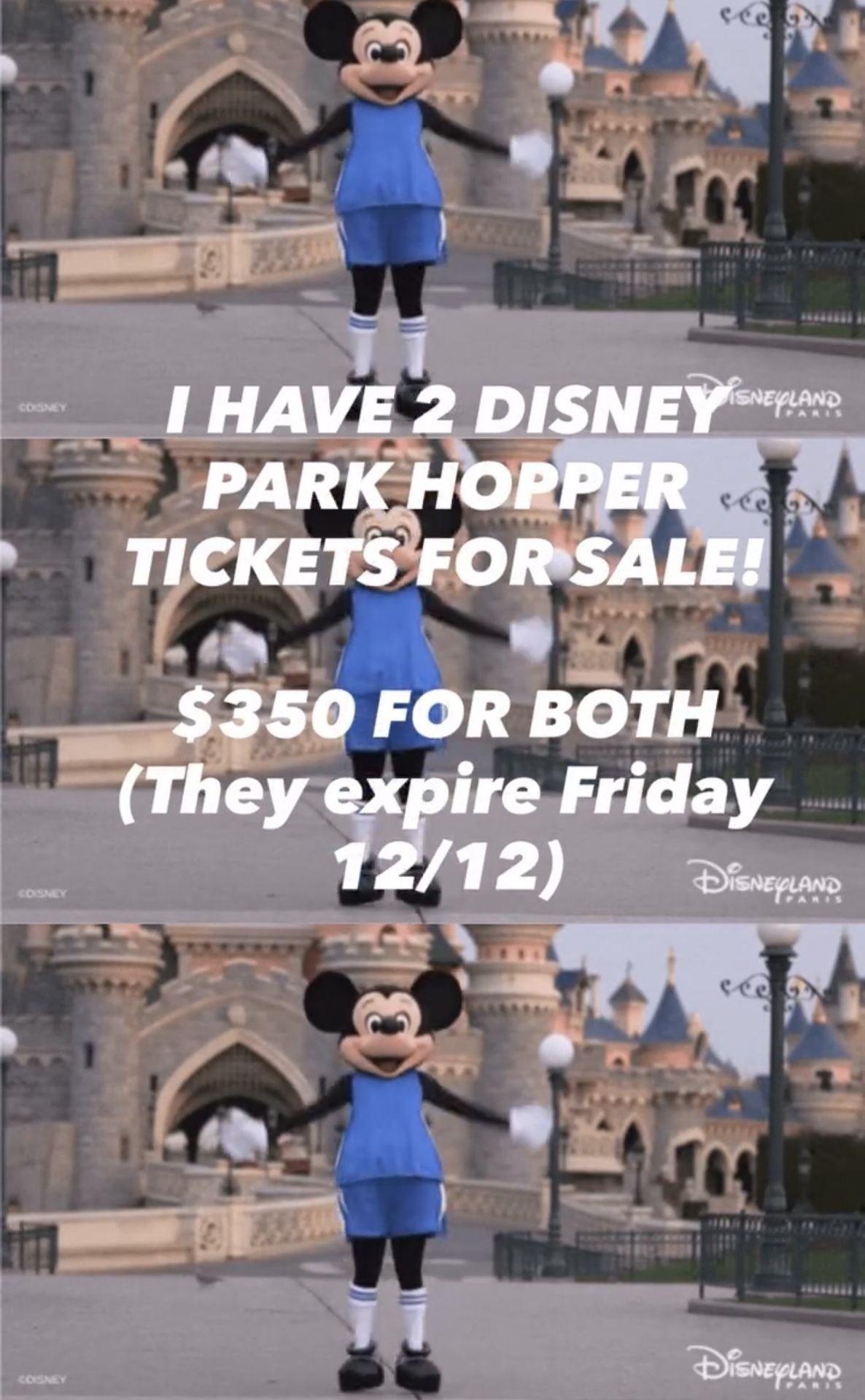 Disneyland Tickets