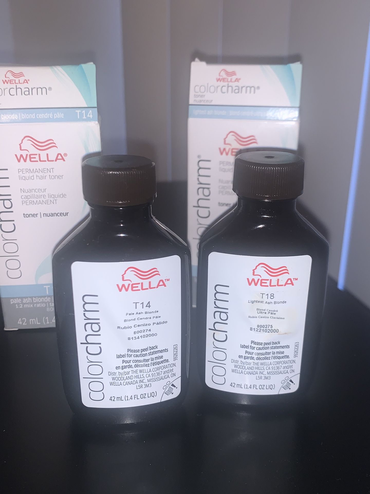 Wella T14 T18 Toner For Bleached Hair