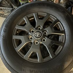 OEM Toyota Wheels and Tires 