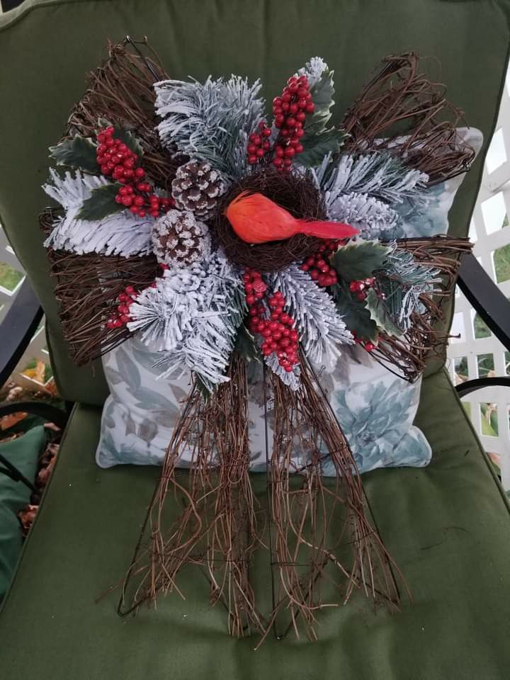Holiday Door wreath