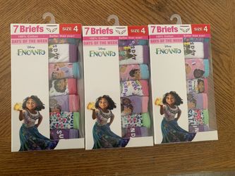 Girls Disney Briefs