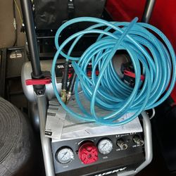 Husky Air Compressor With Tools 