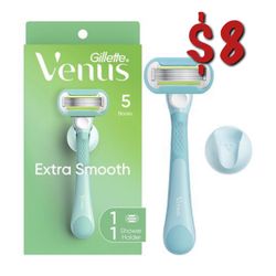 Gillette Venus Extra Smooth Razor with Shower Holder