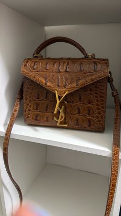 Authentic YSL Cassandra croc bag