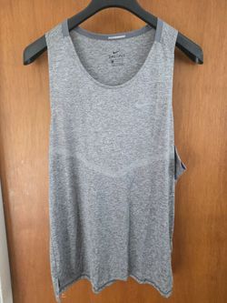 Men's Nike vintage tank top XL new no tags Gray