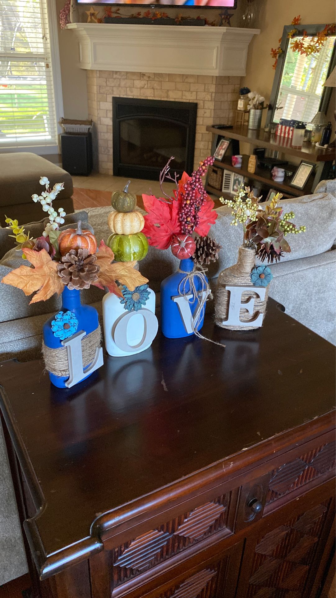 Home decor (bottles)