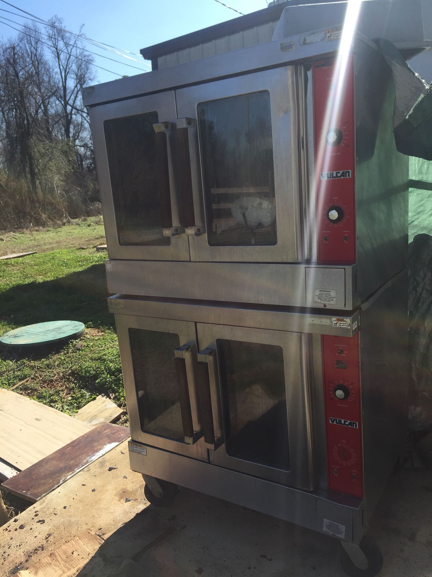 Commercial Convection Oven Double Stack, Electric, VULCAN Brand