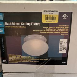 Flush Mount Ceiling Light Fixtures. 5.00 Each 