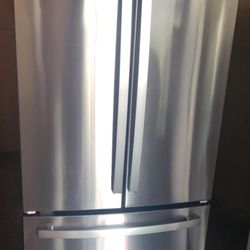 GE stainless steel refrigerator (30w)