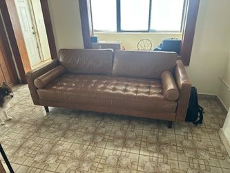 $1000 obo Leather sofa and arm chair