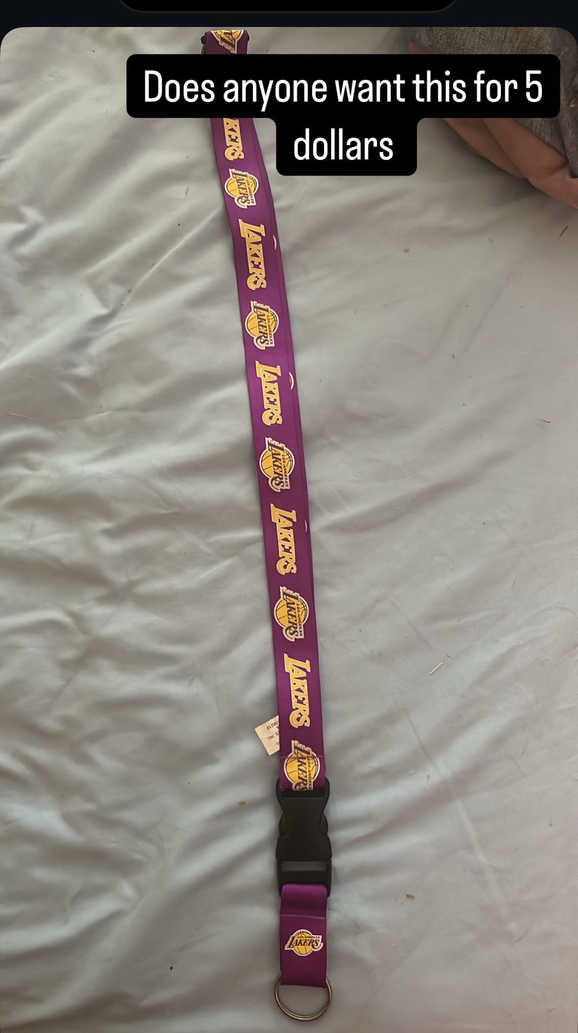 Laker Lanyard