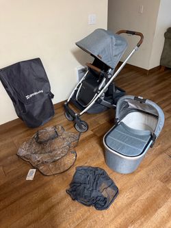 Uppababy Cruz V2 Stroller  and Bassinet