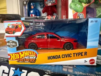 HotWheels Pull Back Speeders Honda Civic Type R