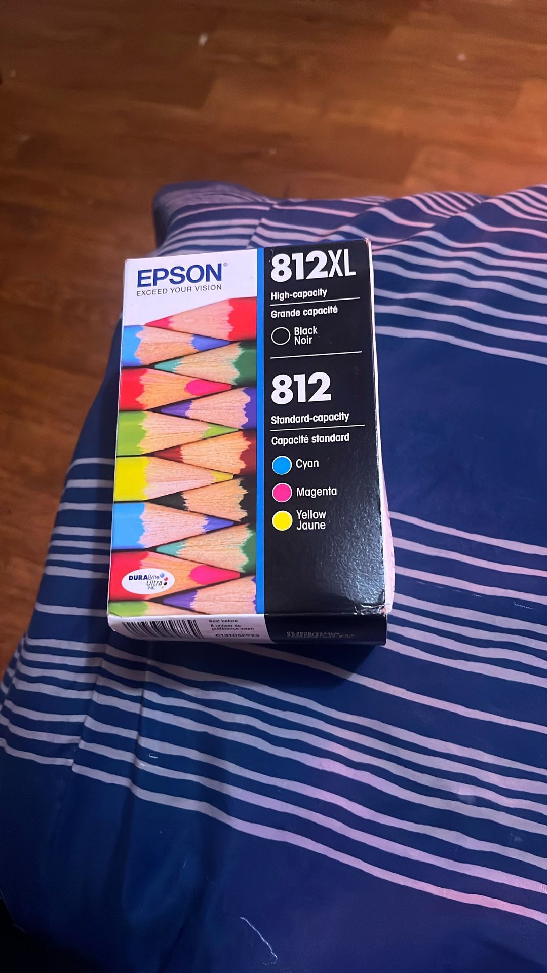 Epson 812 Durabrite Ultra Ink.