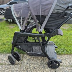 Double Seat Stroller