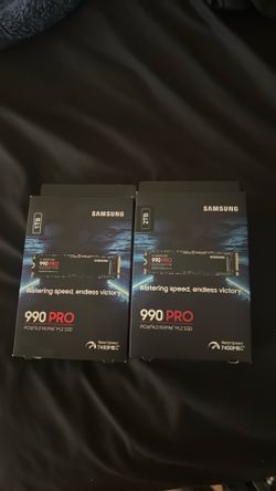 2tb and 1tb SSD Samsung 990 NVMe