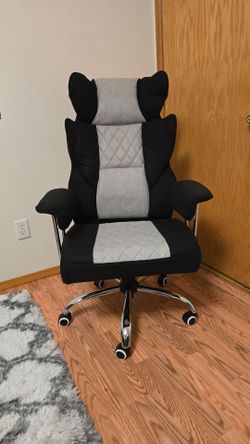 Gaming Office Chair Black and Gray