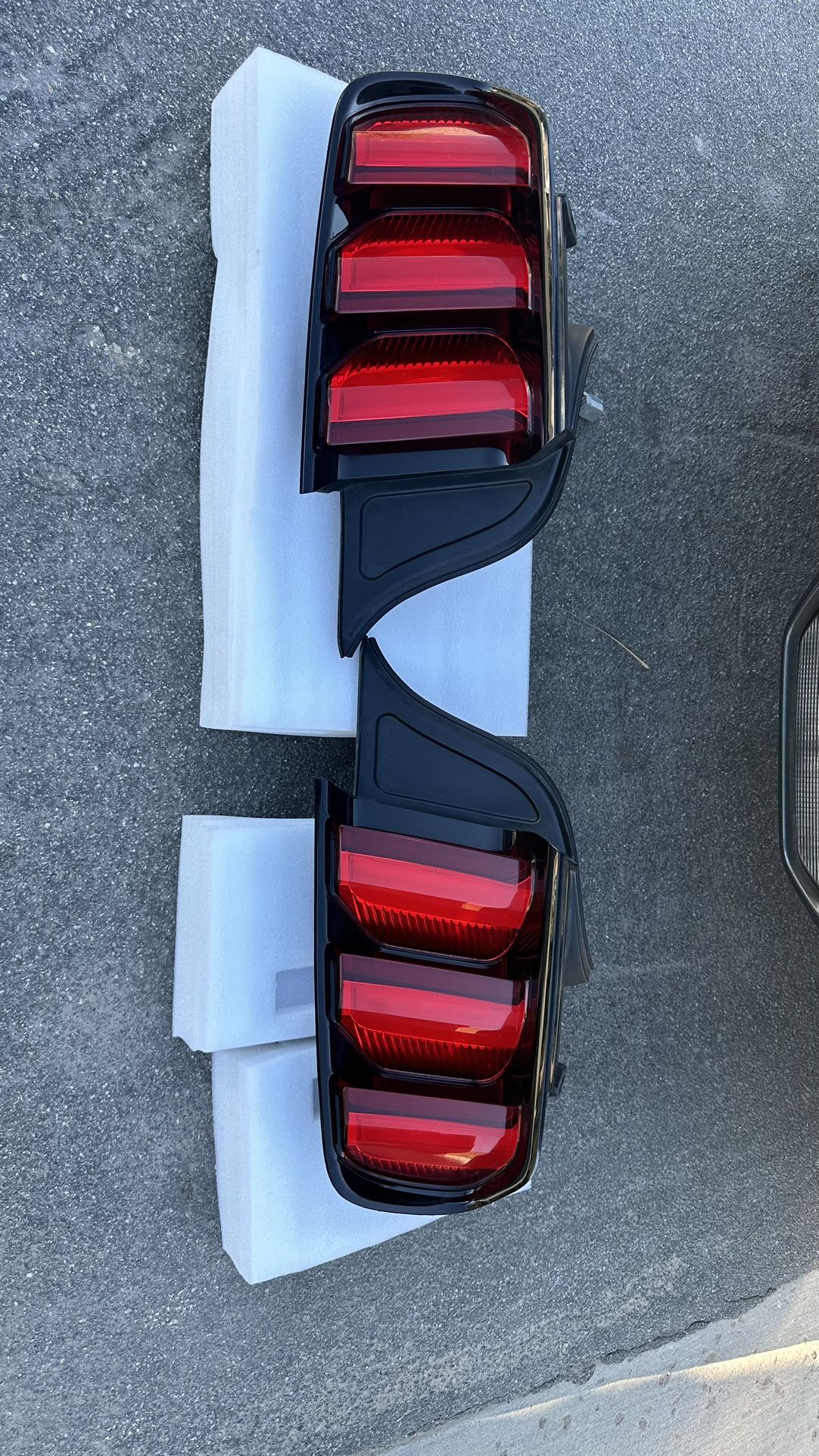 2015 Mustang Taillights OEM Red