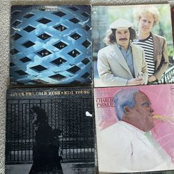 Vintage Vinyl Records Collection - Classic Rock, Jazz, Soul (Priced Individually)