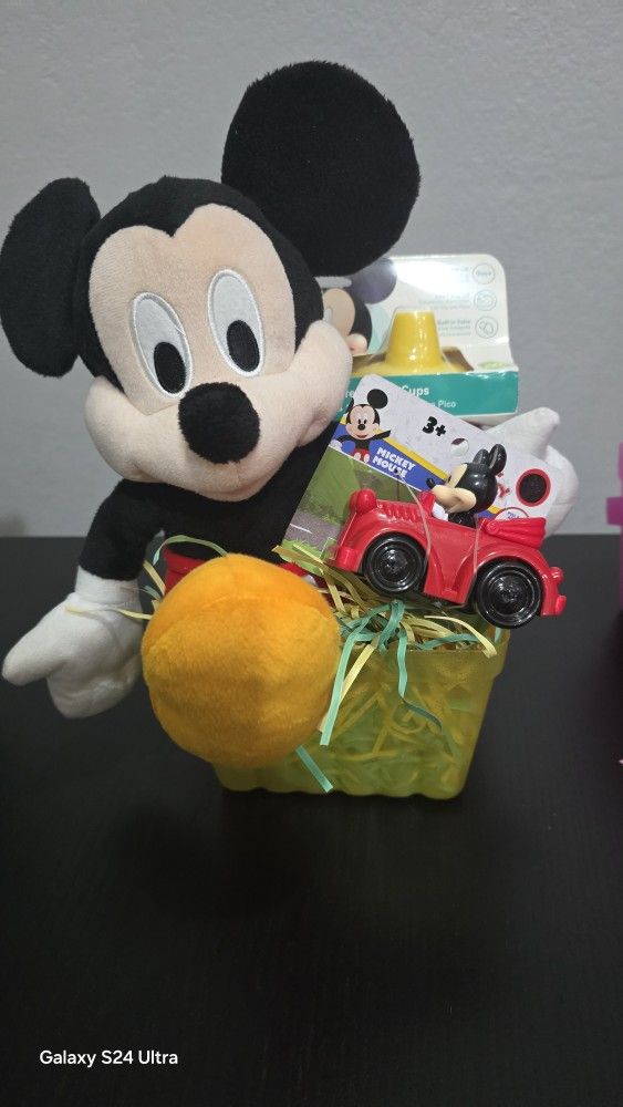 Mickey Mouse Easter Basket