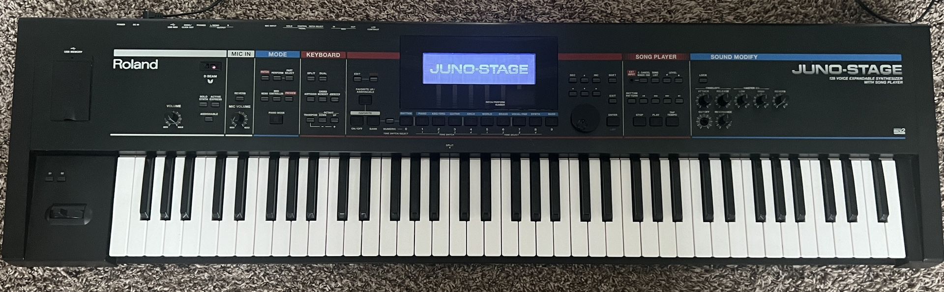 Roland Juno Stage 73-key