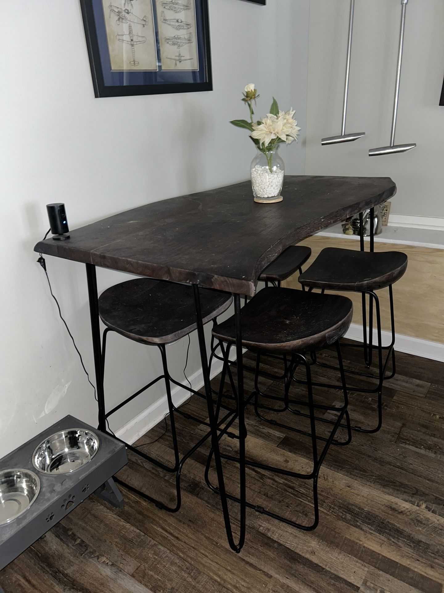 Tall Dining Table With Chairs