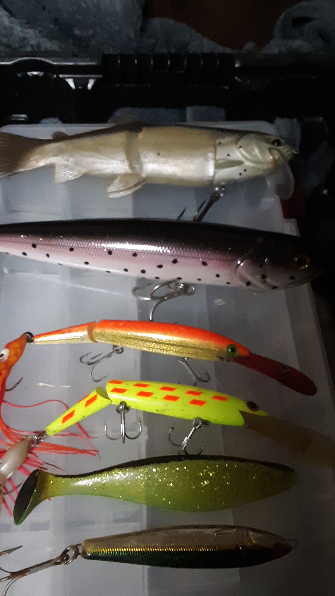 Fishing lures. Hooks (3 sets)