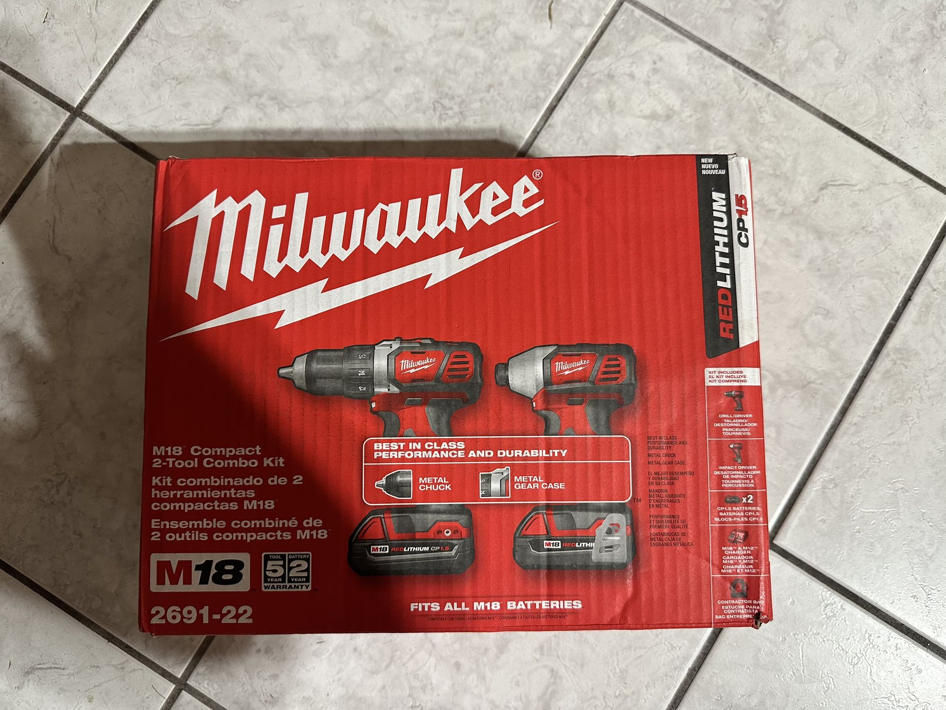 Milwaukee 2-Tool Combo Kit