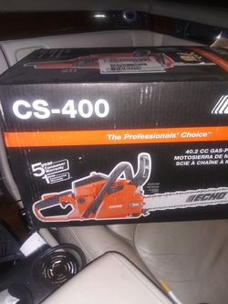 18in Echo chainsaw