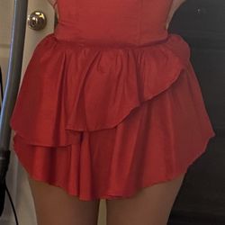 Red Dress Small Size 2 