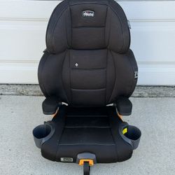 Chicco KidFit ClearTex Plus 2-in-1 Belt-Positioning Booster Car Seat - Obsidian