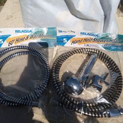 60" Hose & Wall Mount 