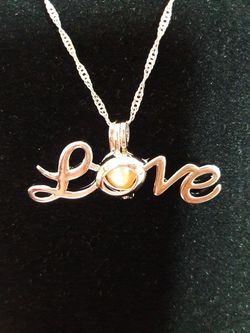 925 Silver Cage with real Pearl