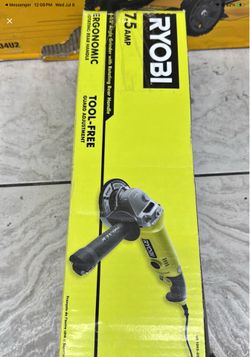 Ryobi cord angle grinder