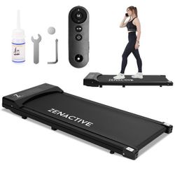 "LED Motorised Treadmill Walking Running Pad with Remote Control
