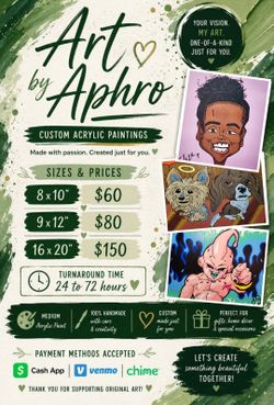 Custom Acrylic Paintings | Handmade Personalized Art | Portraits, Pets, Anime & More