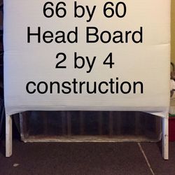 Custom Queen Wooden Head Board