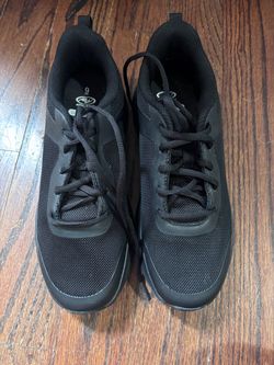 Athletic Works Black Sneakers Size 9