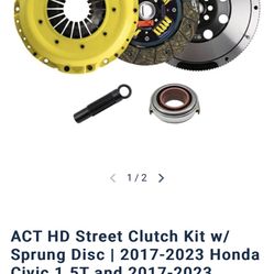 ACT HD Street Clutch Kit w/ Sprung Disc