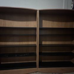 Wooden Bookshelves/Cd Shelf
