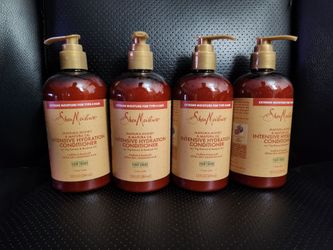 SheaMoisture Manuka Honey & Mafura Oil Conditioner w/Fig Extract and Baobab Oil, 13oz (4 Pack)