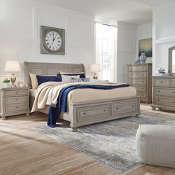 Lettner King Storage Bedroom Set 