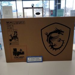 MSI GF63 Thin 15.6 Gaming Laptop - Pay $1 DOWN AVAILABLE - NO CREDIT NEEDED 