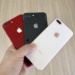 Apple iPhone 8+ Plus 64GB Red Gold Black 🎁🎄Unlocked For All Boost 12 Metro X Spectrum 13 Cricket 11 Verizon XR TMobile XS Sprint Pro Att 🎅🎅