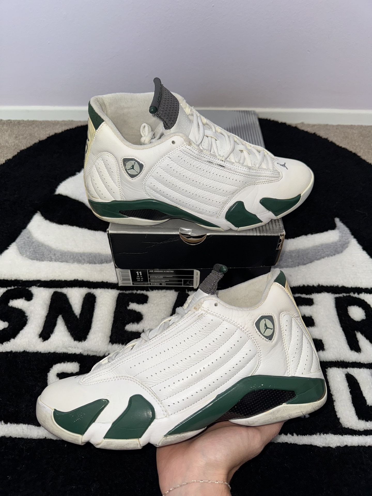 Air Jordan 14 Retro Forest 2005 (Size 11)