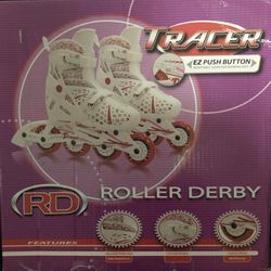 Girl/ Tracer Adjustable inline Skates / Size 2-5