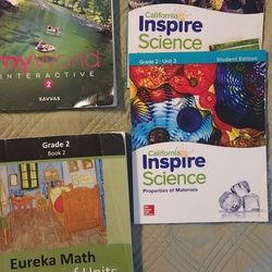 2nd GRADE Curriculum books. Not used $1